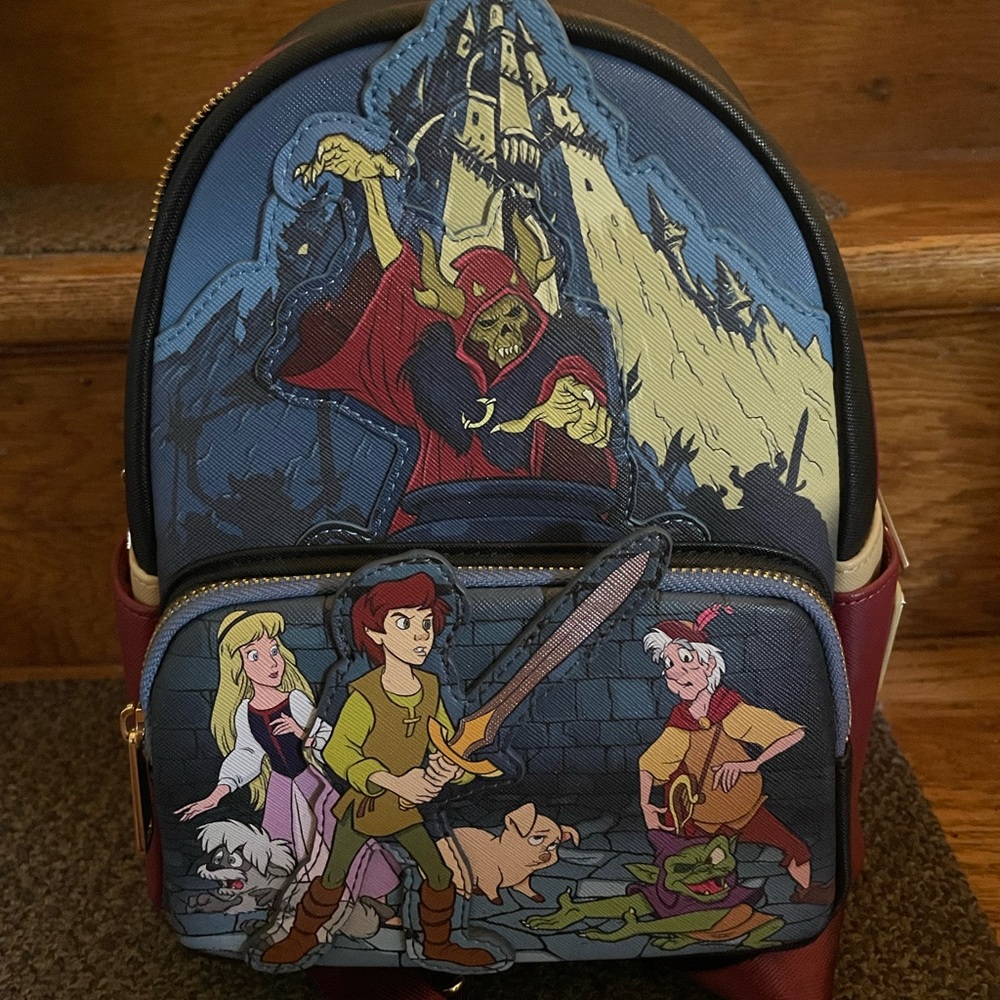 Disney Black Cauldron Loungefly Backpack